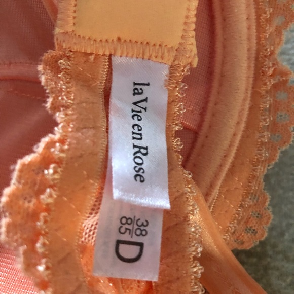 La Vie en Rose Lace Bra and Thong set - Picture 3 of 3